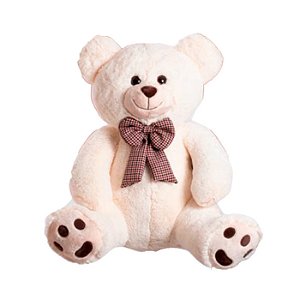 URSO DE PELUCIA XAVIER 75 CM EM PE - BRUMAR