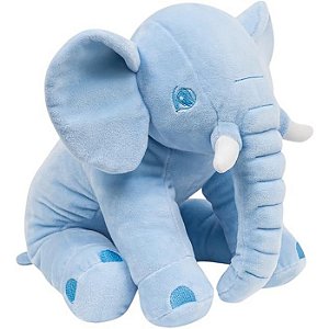 ALMOFADA ELEFANTE DE PELUCIA 60 CM