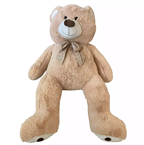 URSO DE PELUCIA 1,50 MARROM EXTRA GRANDE - BRUMAR