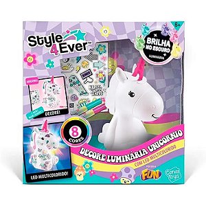 DECORE SEU UNICORNIO GLOW IN THE DARK GRANDE - FUN