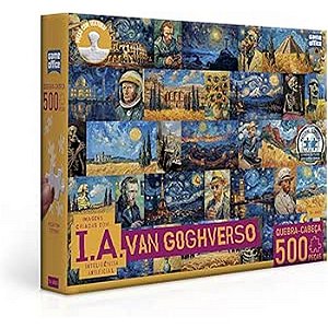 QUEBRA-CABEÇA 500 PEÇAS - IA VANGOGHVERSO - TOYSTER