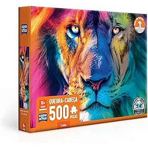 QUEBRA-CABEÇA 500 PEÇAS - LEÃO - TOYSTER