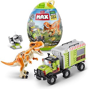 CAPSULA DINOSSAURO MAX-DINO ADVENTURE (252 PEÇAS) - CANDIDE