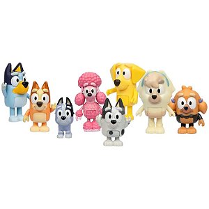 BONECO BLUEY 8 FIGURE MULTIPACK - CANDIDE