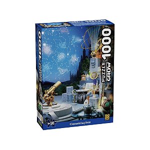 QUEBRA-CABEÇA 1000 PCS - CONSTELAÇÕES - GROW