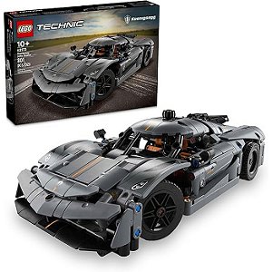 HIPERCARRO KOENIGSEGG JESKO ABSOLUT CINZA - LEGO TECHNIC