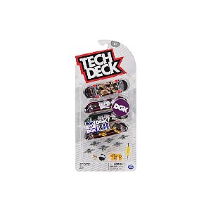 TECH DECK SKATE DE DEDO ULTRA DLX PACK COM 4 SORTIDO - SUNNY