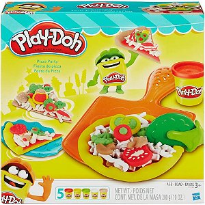 PLAY DOH CONJUNTO DE MASSINHA FESTA DA PIZZA - HASBRO