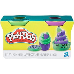 PLAY DOH 2 POTES - HASBRO