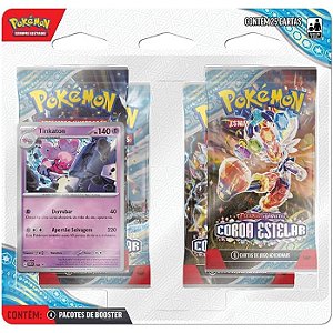 POKEMON EV7 - BLISTER QUADRUPLO - COROA ESTELAR  - COPAG