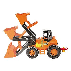 TRATOR TRUCK LARANJA - MAGIC TOYS