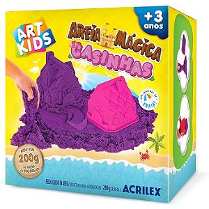 MASSA AREIA CASINHAS 200G - ACRILEX