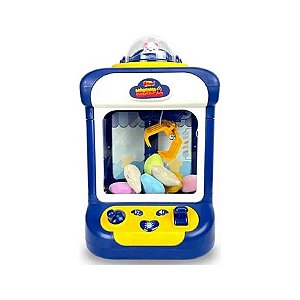 MINI MAQUINA DE AGARRAR BICHINHOS AZUL - ZOOP TOYS