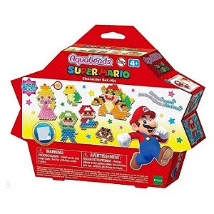 AQUABEADS - SUPER MARIO COMBO DE PERSONAGENS (W/ STAR BEADS) - EPOCH