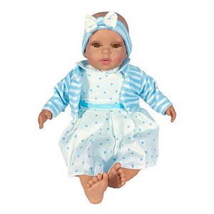 BONECA REBORN CORAL BLUE - PUPEE