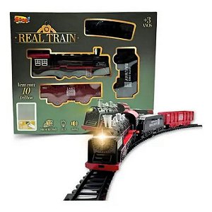 TREM CLASSICO ELETRICO PEQUENO - ZOOP TOYS