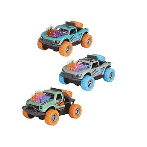 CARRO FRICÇÃO COM SOM E LUZ PICK UP - ZOOP TOYS