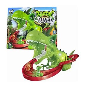PISTA ELEVADOR DINOSSAURO COM SOM E LUZ - ZOOP TOYS