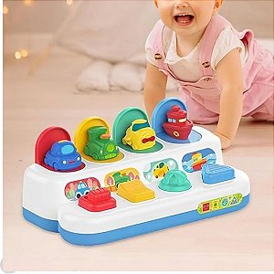 BRINQUEDO INFANTIL ESCONDE ESCONDE CARRINHOS - FENIX