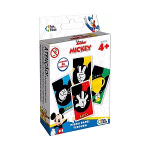 JOGO PEDRA, PAPEL E TESOURA - MICKEY MOUSE - PAIS E FILHOS