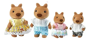 CASINHA FELIZ FAMILIA CAPIVARA - ZOOP TOYS