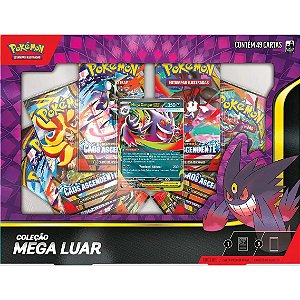 POKEMON TCG - COLECAO MEGA LUAR GENGAR EX - COPAG
