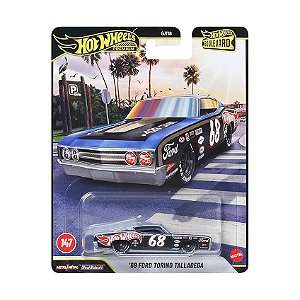 FORD TORINO HOT WHEELS PREMIUM BOULEVARD TALLADEGA 68 - MATTEL