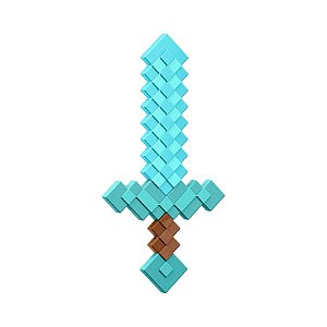 MINECRAFT FERRAMENTA ESPADA DE DIAMANTE - MATTEL