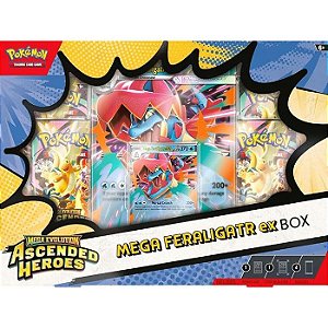 POKEMON TCG EM INGLES - ASCENDED HEROES MEGA FERALIGATR - THE POKÉMON