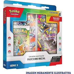 POKEMON COLECAO PARCEIRO INICIAL SERIE 3 - COPAG