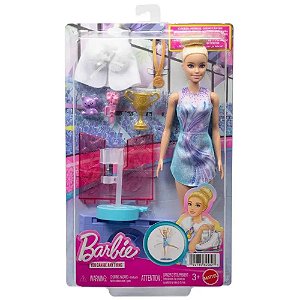 BARBIE I CAN BE PROFISSOES PATINADORA NO GELO - MATTEL