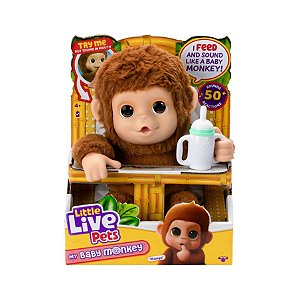 LITTLE LIVE PETS PELUCIAS MY BABY MACAQUINHO - FUN