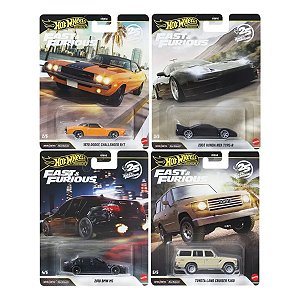 HOT WHEELS CARROS VELOZES E FURIOSOS 1:64 SORTIMENTO - MATTEL