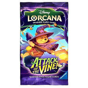 DISNEY LORCANA TCG PACOTE UNIT. ATTACK OF THE VINE - COPAG