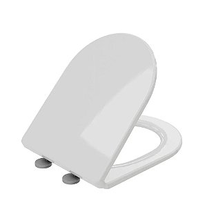 Assento Sanitário Premium Riviera com Fechamento Suave e Fácil Remoção Astra