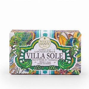 Sabonete Barra Italiano Nesti Dante Villa Sole Figo D'India De Taormina 250gr