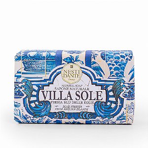 Sabonete Barra Italiano Nesti Dante Villa Sole Fresia Blu Delle Eolie 250gr