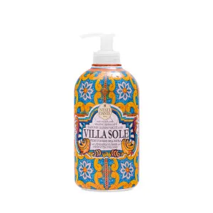 Sabonete Líquido Italiano Nesti Dante Villa Sole Fiori D'Ananas Dell'Etna 500ml