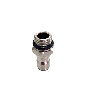 ADAPTADOR/PINO ENGATE RAPIDO 1/4 MACHO (Agua)