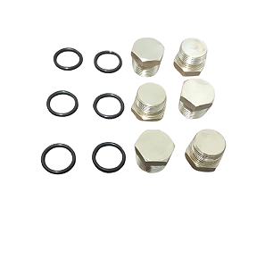 KIT TAMPÃO DA VALVULA C/ 6 BOMBA 4.8 / 5.5G25