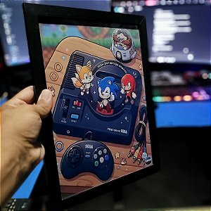 Quadro personalizado com Moldura
