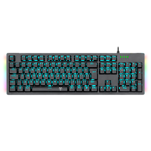 Teclado Mecânico T-Dagger Bermuda preto Single Color(Recondicionado)