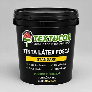Tinta Acrílica Látex Fosca Standard 18l Uso Interno E Externo