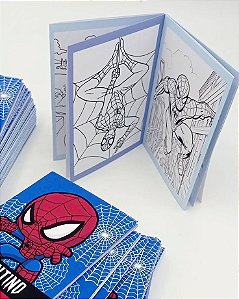 10 unidades -Mini livrinho de colorir - papel sulfite