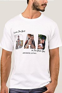 Blusa branca personalizada
