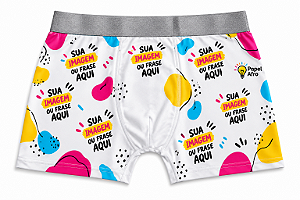 Cueca Personalizada | Boxer ou Samba-Canção