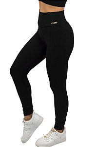 Legging Feminina Exfit Premium Poliamida Preta
