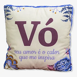 Almofada Bordados de Vó