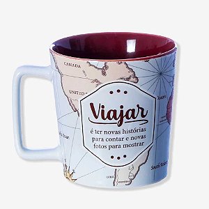 Caneca Buck Viajar - Novas Histórias