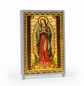 Luminária Vitral - Guadalupe